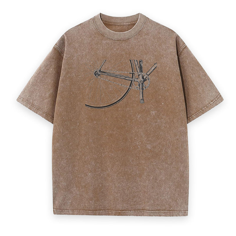 Vintage Bicycle Art Unisex Tee