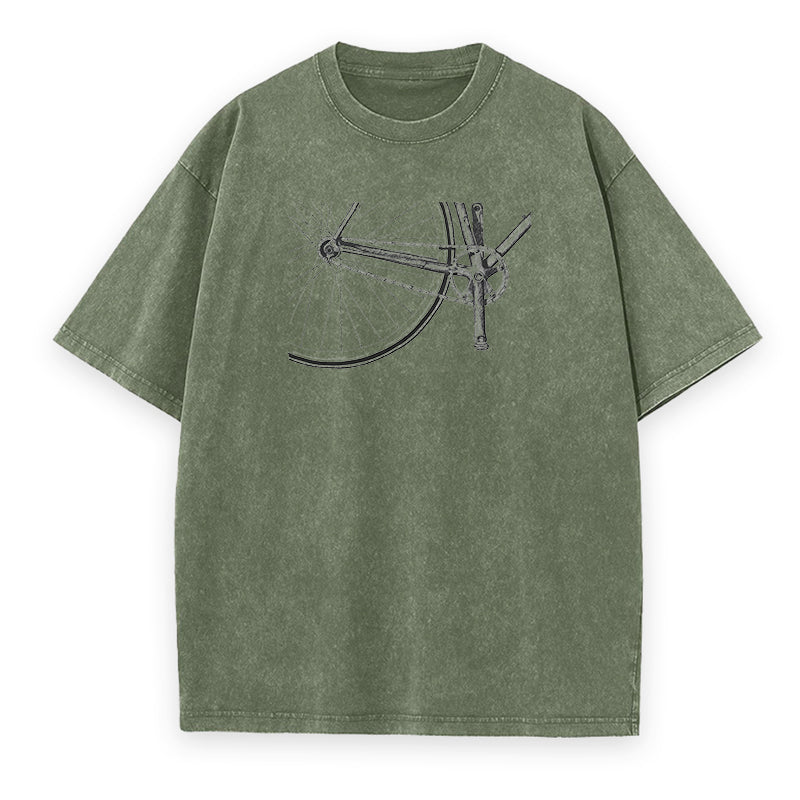 Vintage Bicycle Art Unisex Tee