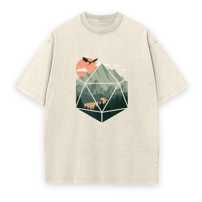 Dice Mountain Unisex Tee