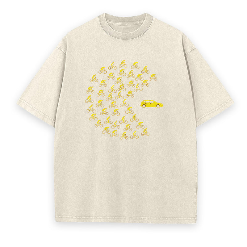 Bike Eats Car Unisex Tee
