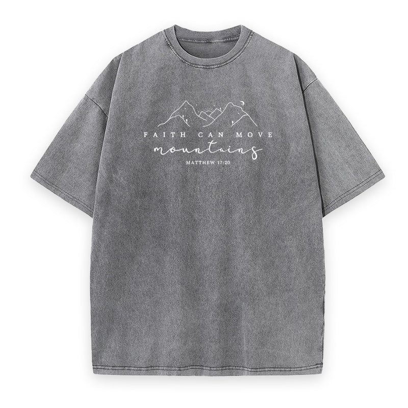 Faith Can Move Mountains Unisex Tee