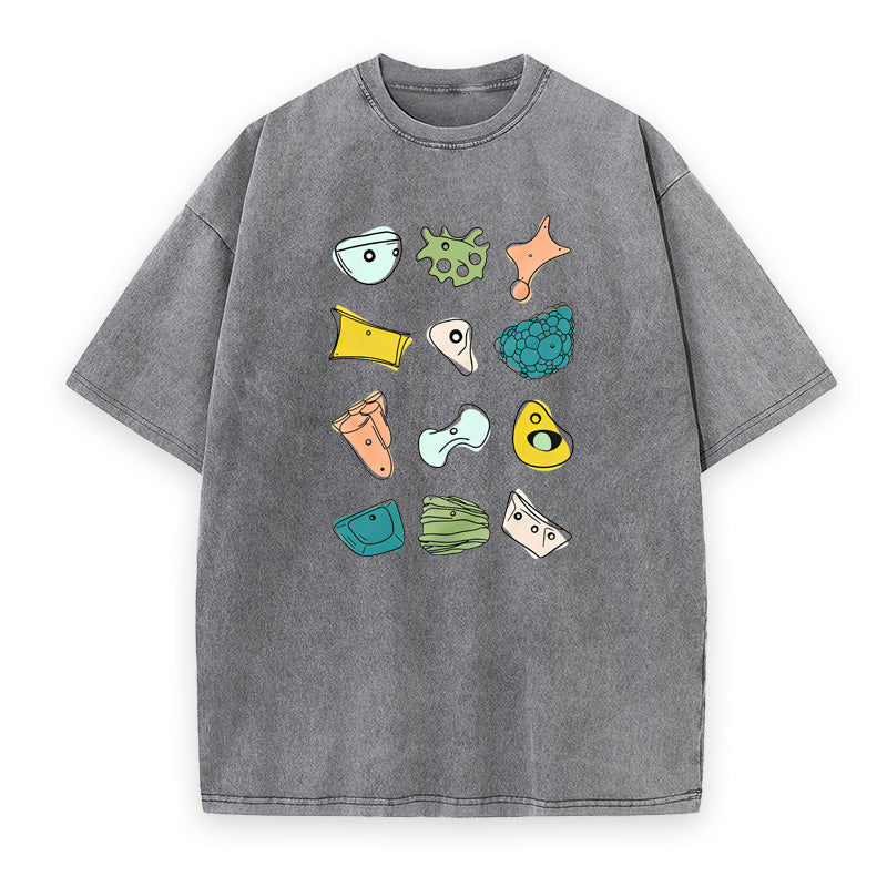 Rock Climbing Holds Unisex Tee