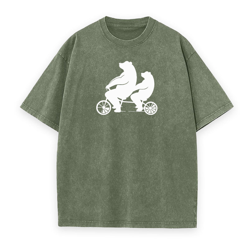 Biking Bears Unisex Tee