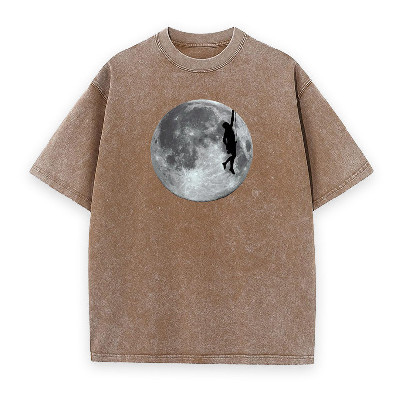 Moon Climbing Unisex Tee