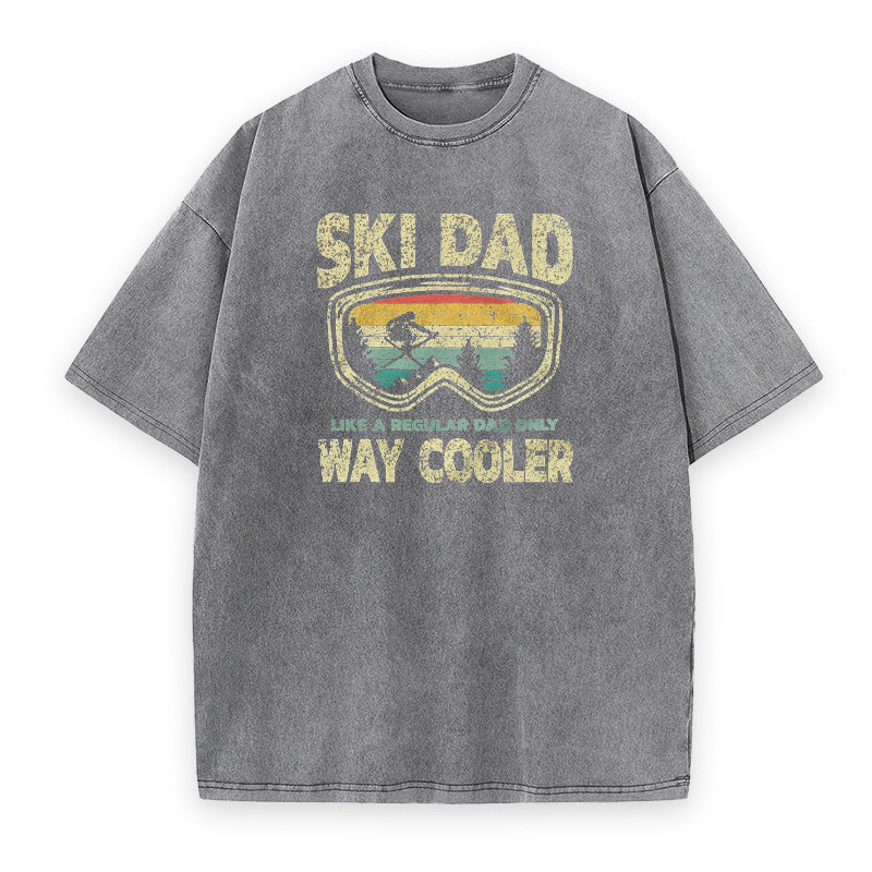 Ski Dad Skiing Unisex Tee