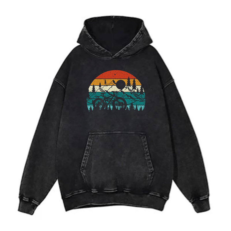 Mountain Biking Retro hoodies
