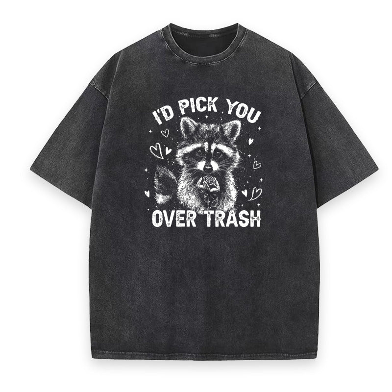 Raccoon Valentine’s Day Unisex Tee