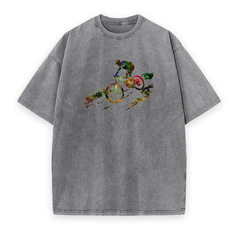 Mountain Biking Unisex Tee