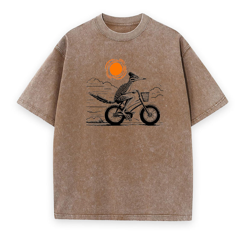 Retro Roadrunner Bicycle Unisex Tee