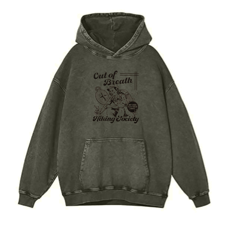 Out Of Breath Hiking Society hoodies