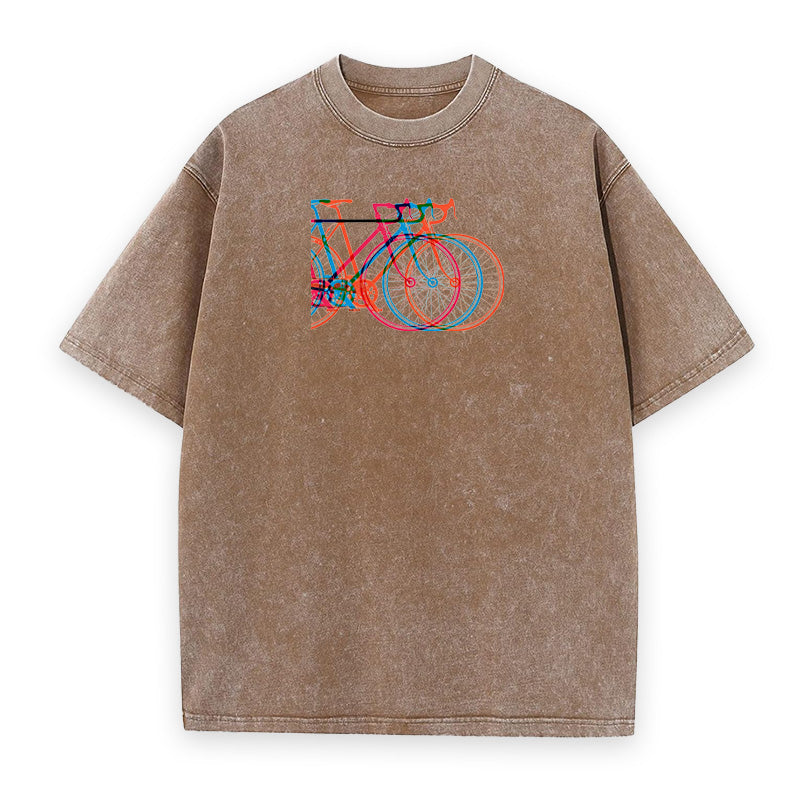 Colorful Bicycle Unisex Tee