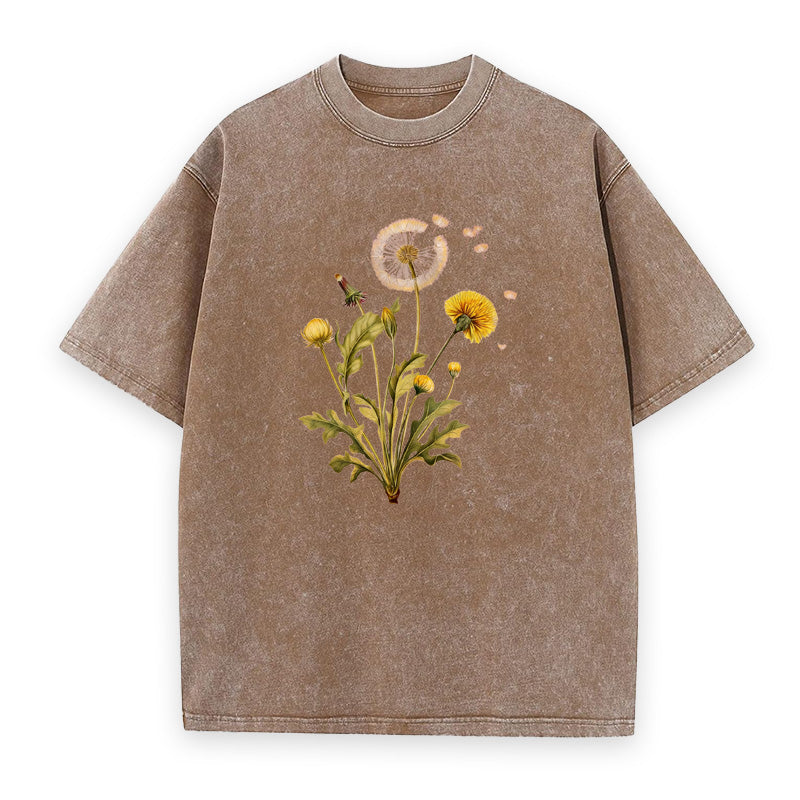 Vintage Dandelion Botanical Unisex Tee