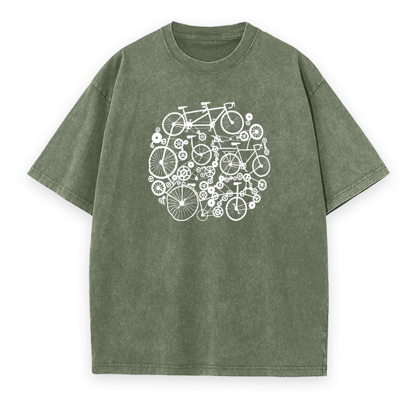 Bicycle wheel Unisex Tee