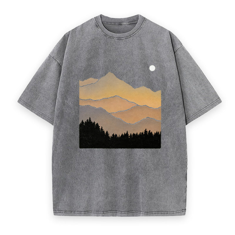 Mountain Scene Unisex Tee