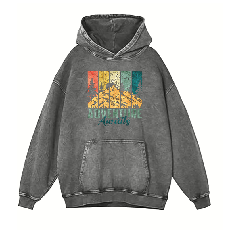 Retro Adventure Awaits hoodies