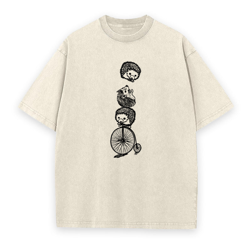 Hedgehog Acrobats Unisex Tee