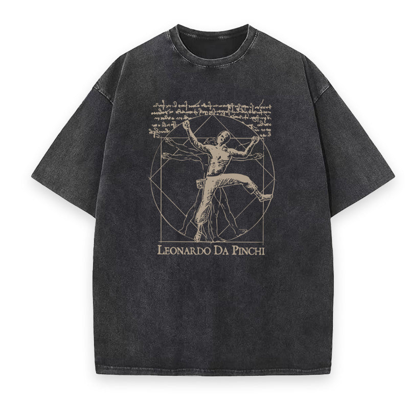 Leonardo Da Pinchi Bouldering and Climbing Unisex Tee