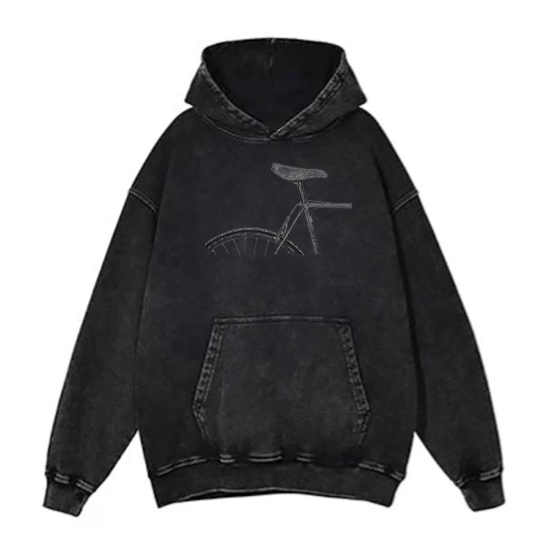 Vintage Bicycle Art hoodies