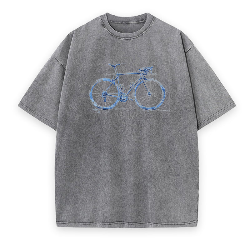 Artistic Bicycle Unisex Tee