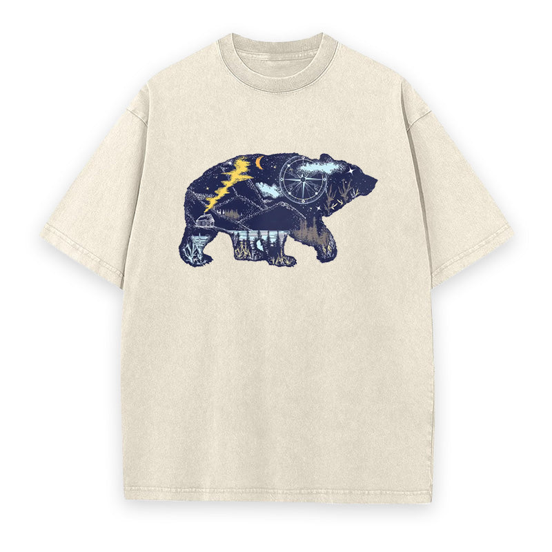 Adventure Awaits Bear Unisex Tee