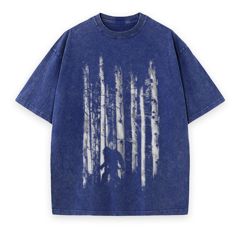 Bigfoot in The Forest Unisex Tee