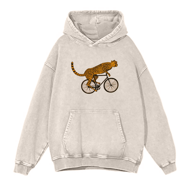 Cheetah on Wheels hoodies