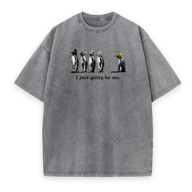 I Just Gotta Be Me Penguins Unisex Tee