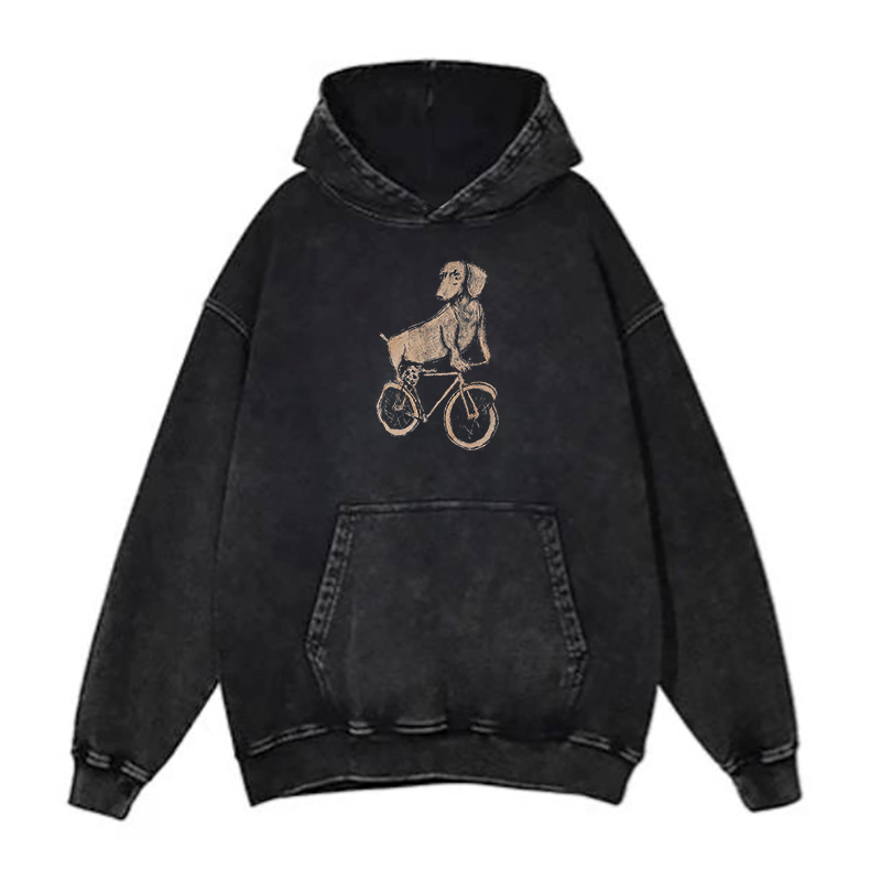 Dog on Wheels hoodies