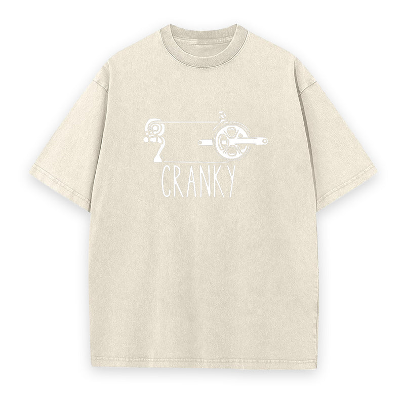 CRANKY Bicycle Drivetrain Unisex Tee
