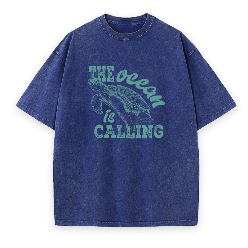The Ocean Is Calling Unisex Tee