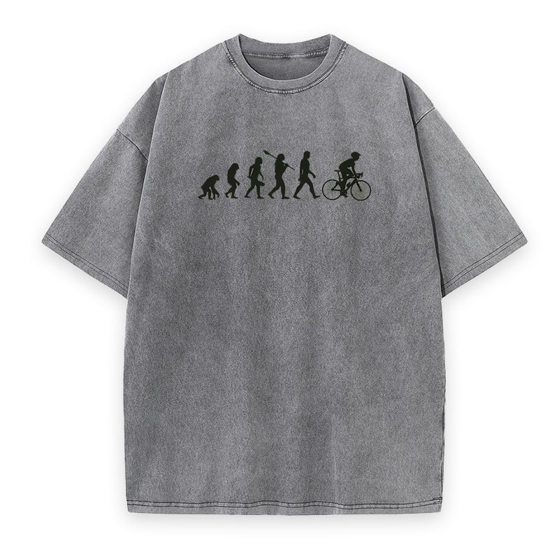 Cycling Biking Mountain Unisex Tee