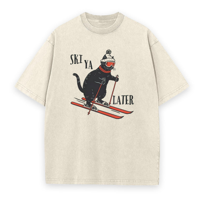 Ski Ya Later Unisex Tee