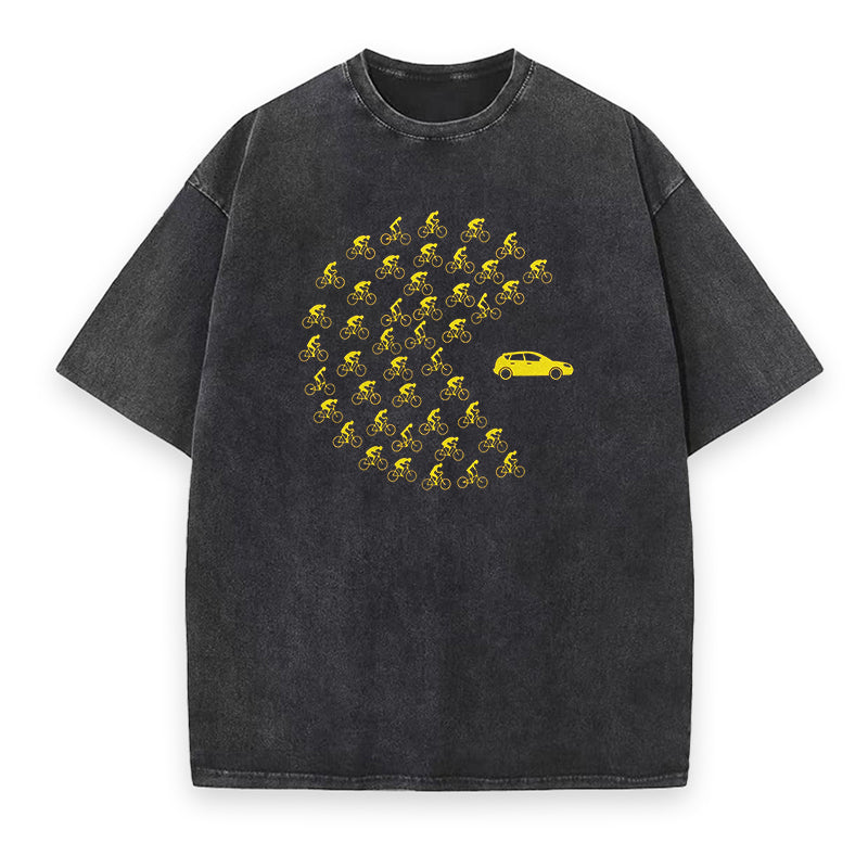 Bike Eats Car Unisex Tee