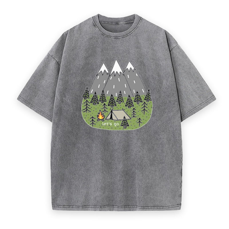 Camping mountain Tee