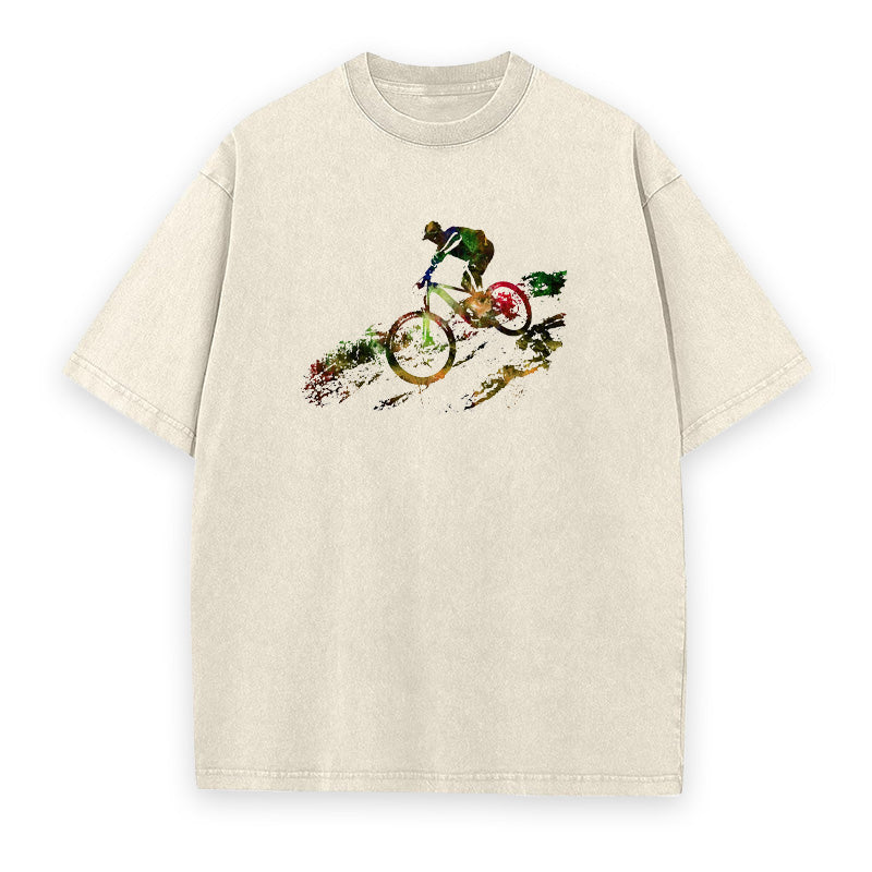 Mountain Biking Unisex Tee