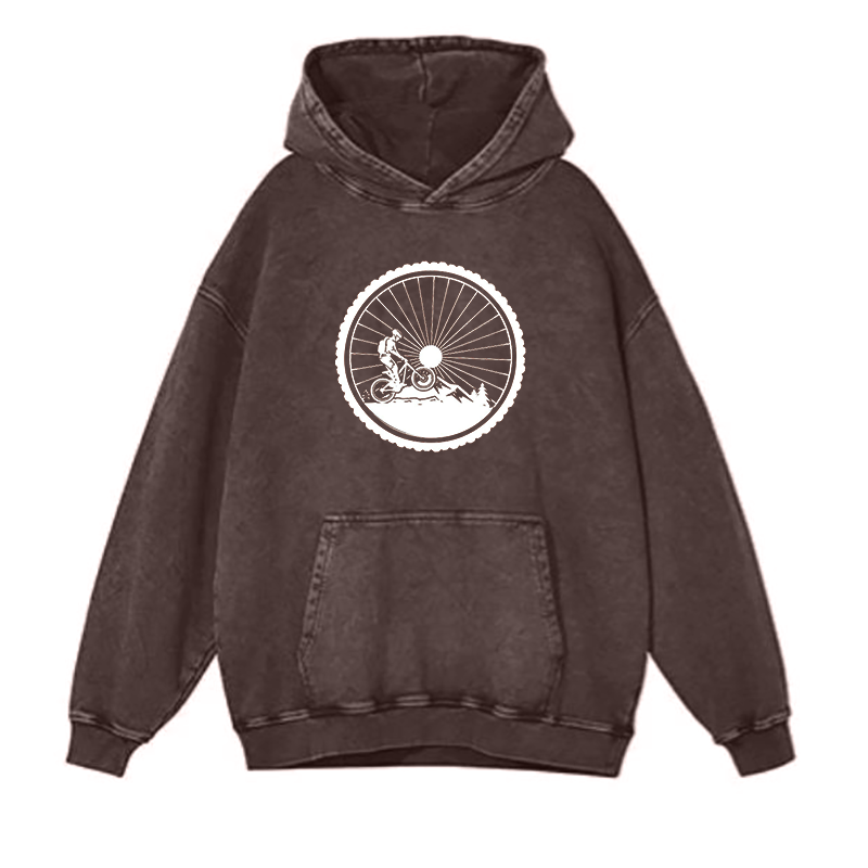 Bike wheel hoodies