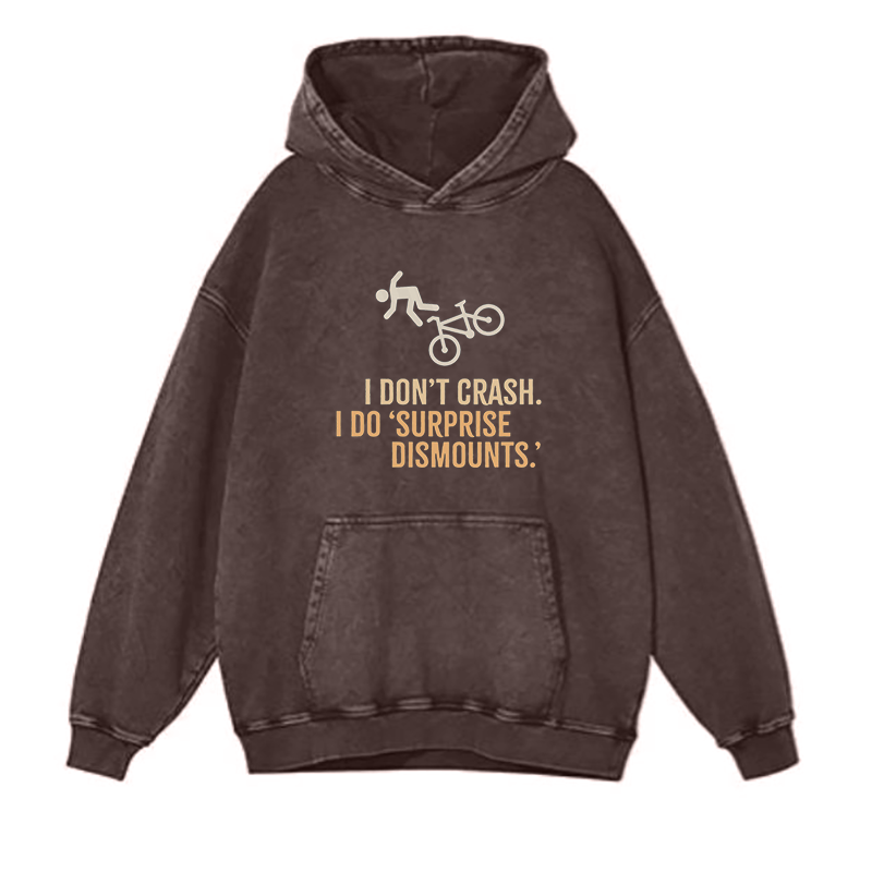Bike Humor Tee Crash hoodies