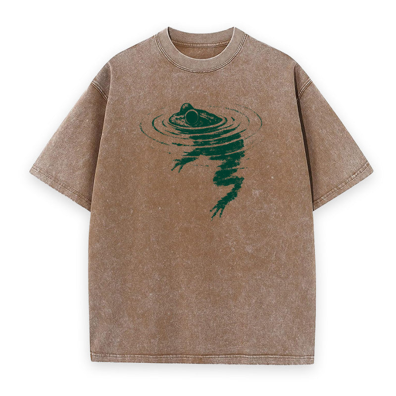Frog Swimming Unisex Tee