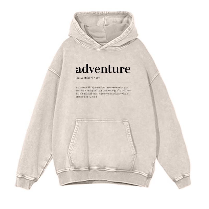 Adventure Definition hoodies