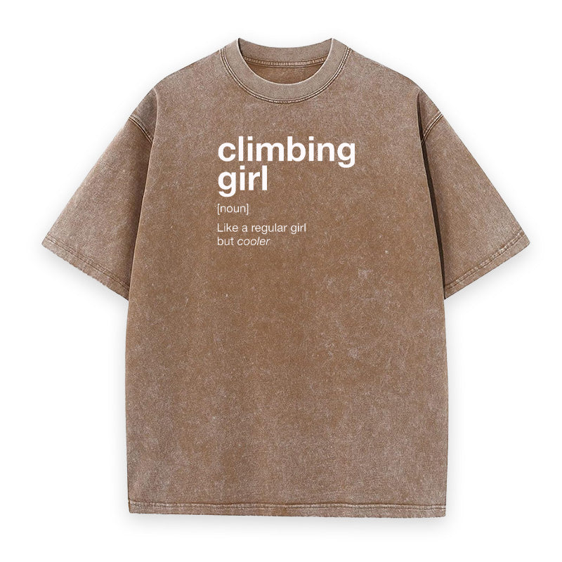 Climbing Girl Unisex Tee