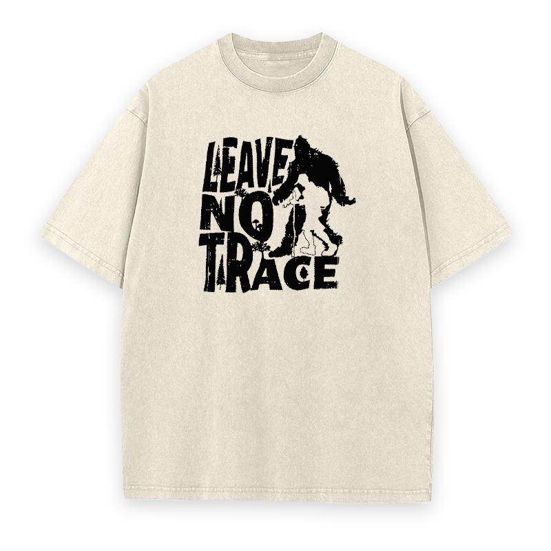 Bigfoot Leave No Trace Unisex Tee