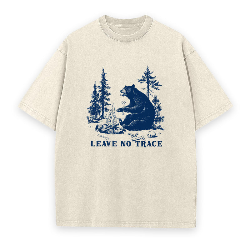 Funny Bear Eating Human Unisex Tee