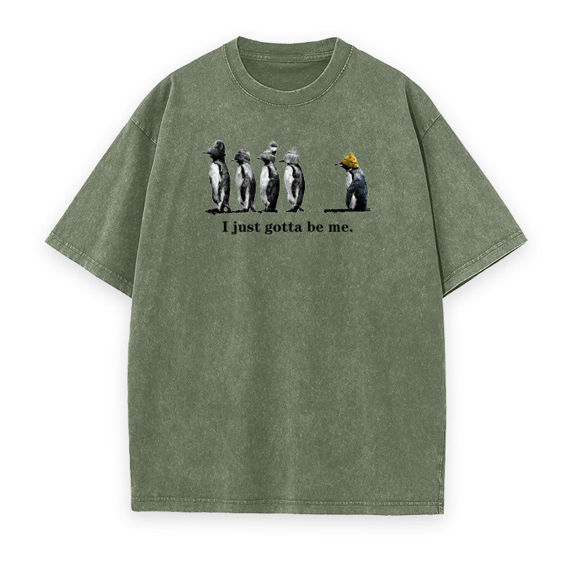 I Just Gotta Be Me Penguins Unisex Tee