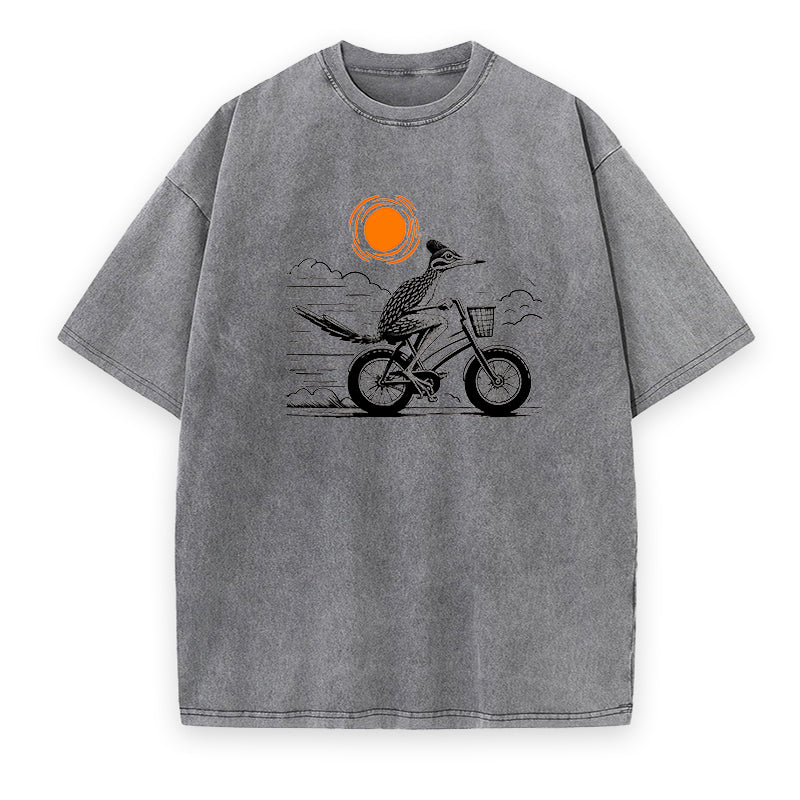Retro Roadrunner Bicycle Unisex Tee