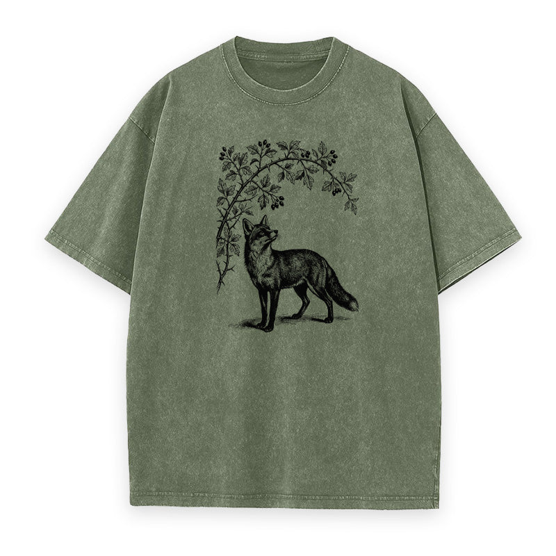 Fox Botanical Unisex Tee