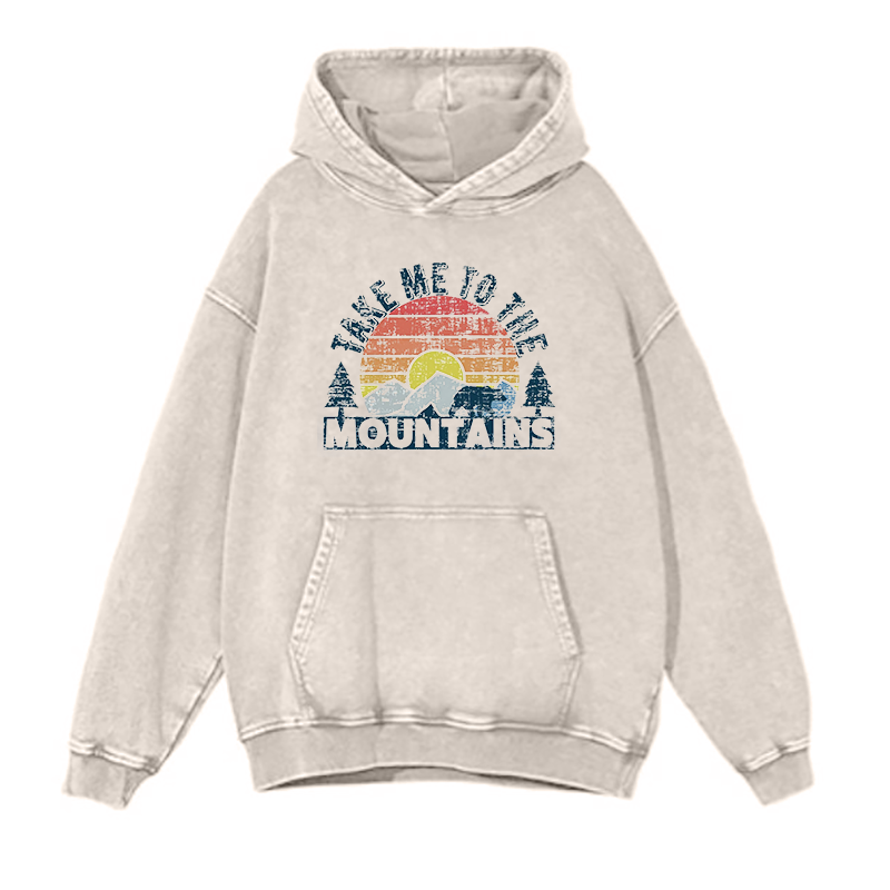 Take Me To The Mountains hoodies