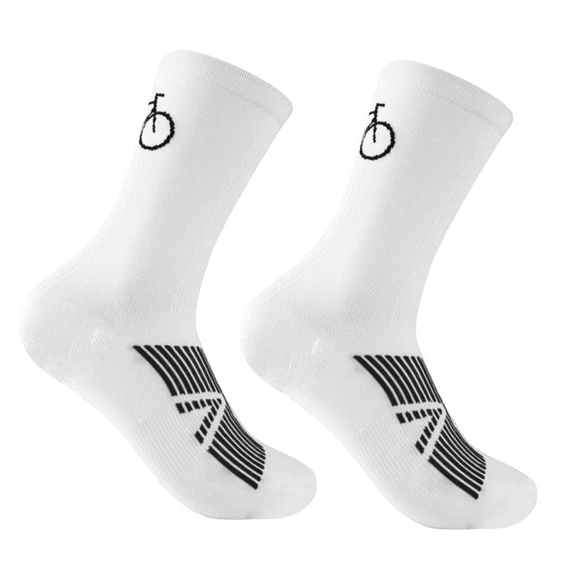 Striped Cycling Socks