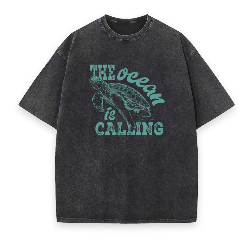 The Ocean Is Calling Unisex Tee
