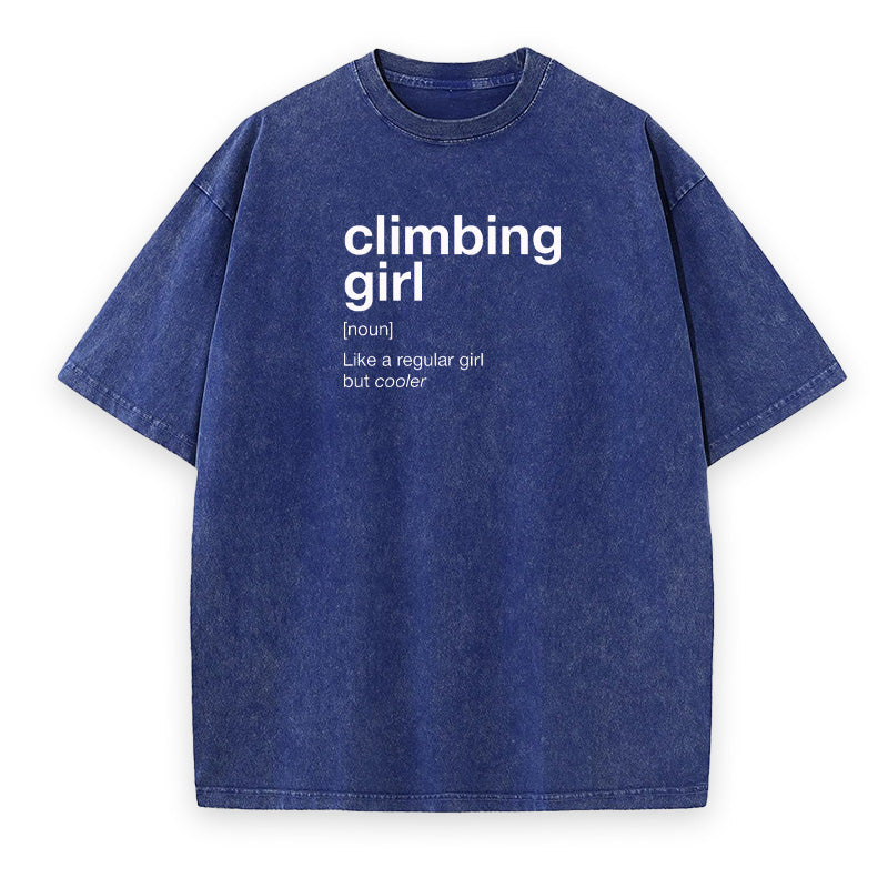 Climbing Girl Unisex Tee