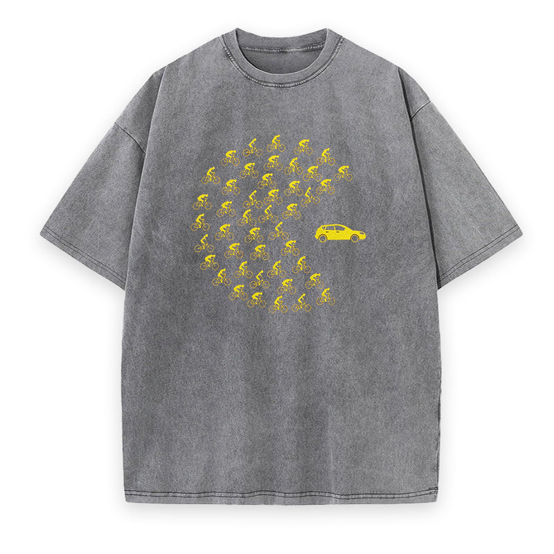 Bike Eats Car Unisex Tee